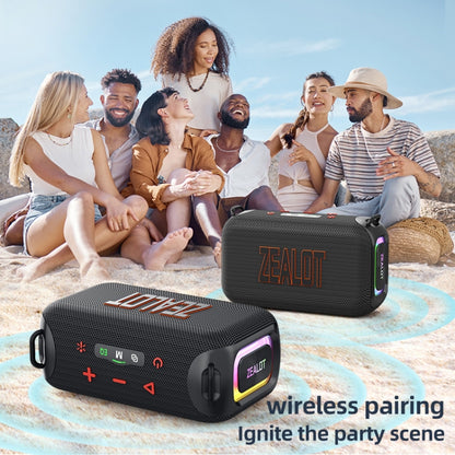 Zealot S85 50W Outdoor Waterproof Portable Bluetooth Speaker(Camouflage) - Waterproof Speaker by ZEALOT | Online Shopping South Africa | PMC Jewellery | Buy Now Pay Later Mobicred