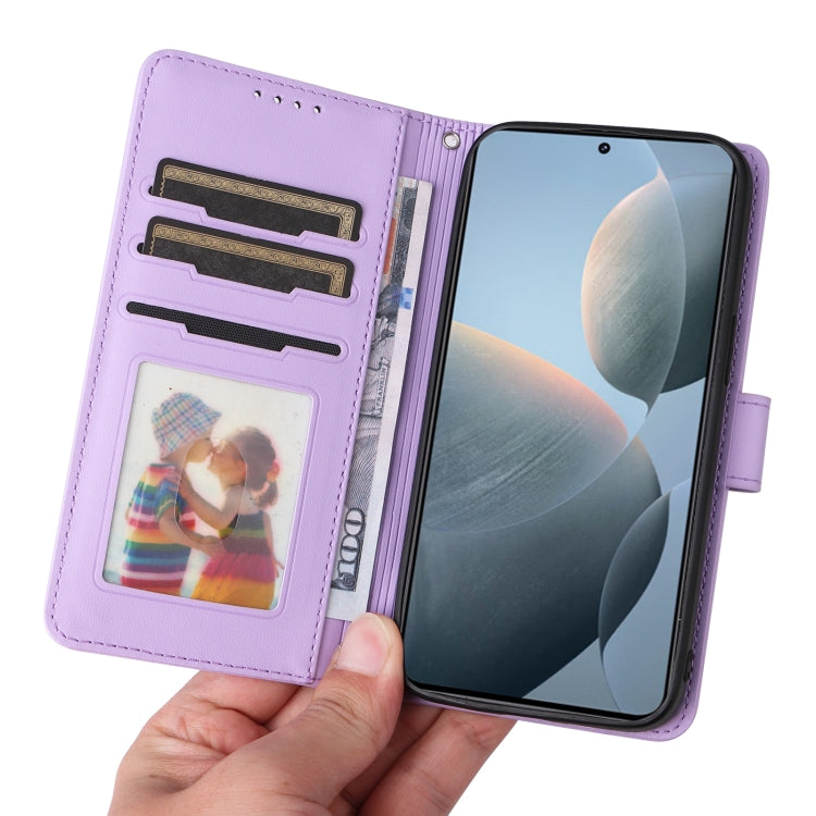 For Redmi K70 / K70 Pro BETOPNICE BN-005 2 in 1 Detachable Imitate Genuine Leather Phone Case(Light Purple) - K70 Pro Cases by BETOPNICE | Online Shopping South Africa | PMC Jewellery | Buy Now Pay Later Mobicred