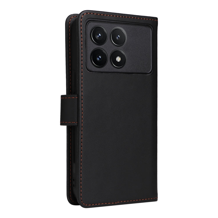 For Redmi K70 / K70 Pro BETOPNICE BN-005 2 in 1 Detachable Imitate Genuine Leather Phone Case(Black) - K70 Pro Cases by BETOPNICE | Online Shopping South Africa | PMC Jewellery | Buy Now Pay Later Mobicred