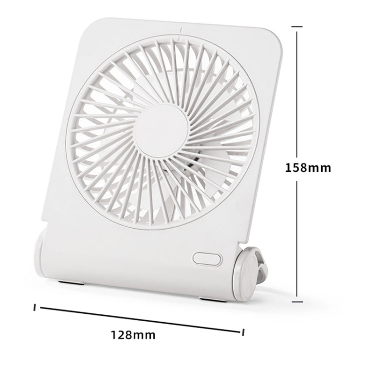 N602 Type-C Thin Desktop Fan(White) - Electric Fans by PMC Jewellery | Online Shopping South Africa | PMC Jewellery | Buy Now Pay Later Mobicred