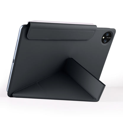 For Huawei MatePad Pro 11 2024 / 2022 Fixed Buckle Magnetic Deformation Leather Tablet Case(Black) - Huawei by PMC Jewellery | Online Shopping South Africa | PMC Jewellery | Buy Now Pay Later Mobicred