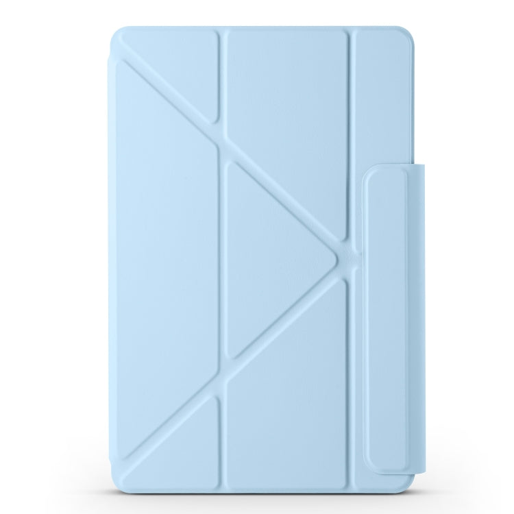 For Huawei MatePad Pro 13.2 2023 Fixed Buckle Magnetic Deformation Leather Tablet Case(Ice Blue) - Huawei by PMC TechLife | Online Shopping South Africa | PMC TechLife | Buy Now Pay Later Mobicred