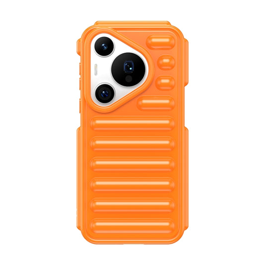 For Huawei Pura 70 Pro+ Capsule Series Candy Color TPU Phone Case(Orange) - Huawei Cases by PMC Jewellery | Online Shopping South Africa | PMC Jewellery | Buy Now Pay Later Mobicred