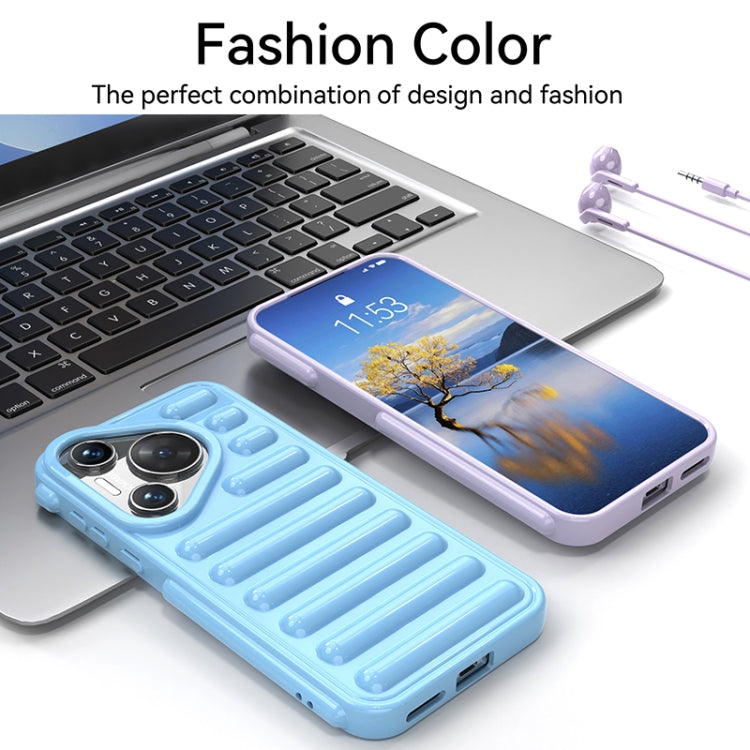 For Huawei Pura 70 Pro Capsule Series Candy Color TPU Phone Case(Purple) - Huawei Cases by PMC Jewellery | Online Shopping South Africa | PMC Jewellery | Buy Now Pay Later Mobicred