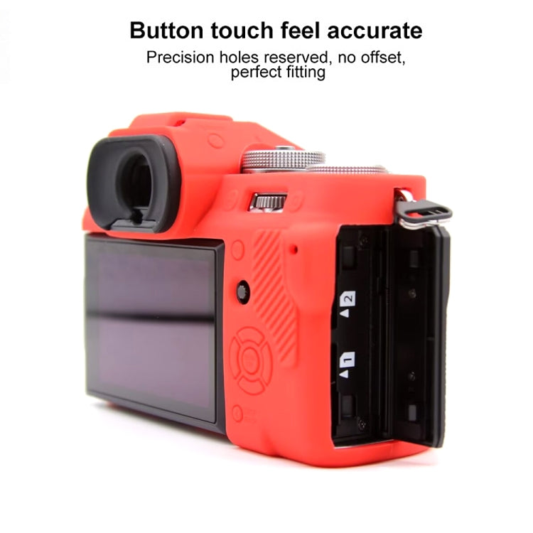 For FUJIFILM X-T5 Soft Silicone Protective Case(Red) - Protective Case by PMC TechLife | Online Shopping South Africa | PMC TechLife | Buy Now Pay Later Mobicred