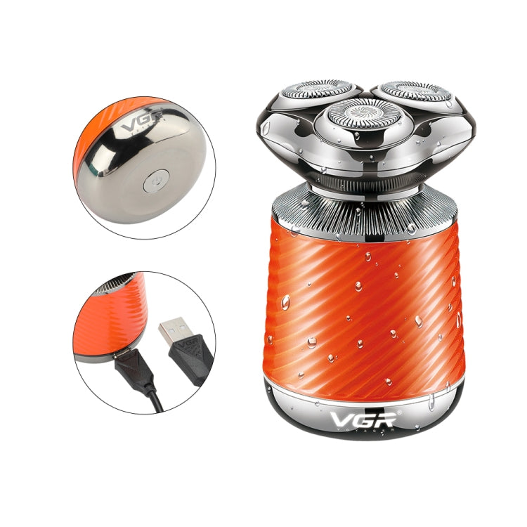 VGR V-391 5W USB 3 in 1 Smart Floating Three-Head Shaver(Silver) - free shipping - PMC TechLife - Order now!