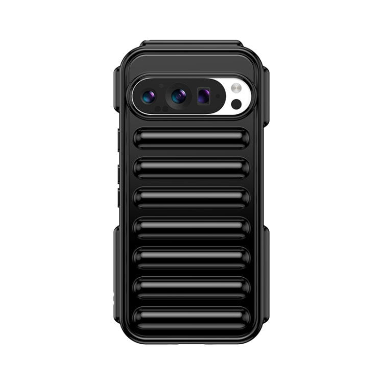 For Google Pixel 9 Pro Capsule Series Candy Color TPU Phone Case(Black) - Google Cases by PMC Jewellery | Online Shopping South Africa | PMC Jewellery | Buy Now Pay Later Mobicred