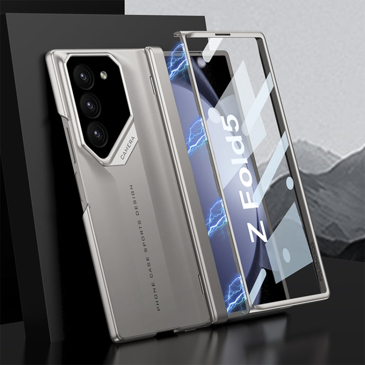 For Samsung Galaxy Z Fold5 GKK Integrated Folding Supercar Phone Case(Titanium Grey) - Galaxy Z Fold5 Cases by GKK | Online Shopping South Africa | PMC Jewellery | Buy Now Pay Later Mobicred