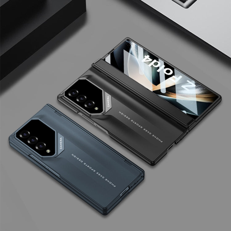 For Samsung Galaxy Z Fold4 GKK Integrated Folding Supercar Phone Case(Titanium Grey) - Galaxy Z Fold4 5G Cases by GKK | Online Shopping South Africa | PMC Jewellery | Buy Now Pay Later Mobicred