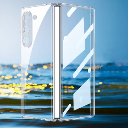 For Samsung Galaxy Z Fold6 GKK Integrated Electroplating Phantom Full Coverage Phone Case(Transparent) - Galaxy Z Fold6 5G Cases by GKK | Online Shopping South Africa | PMC Jewellery | Buy Now Pay Later Mobicred