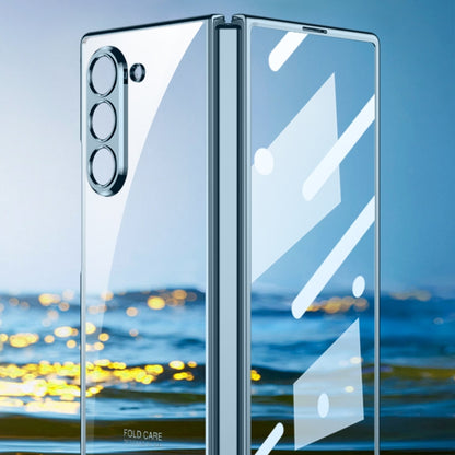 For Samsung Galaxy Z Fold6 GKK Integrated Electroplating Phantom Full Coverage Phone Case(Silver) - Galaxy Z Fold6 5G Cases by GKK | Online Shopping South Africa | PMC Jewellery | Buy Now Pay Later Mobicred