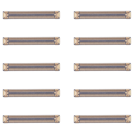 For Samsung Galaxy A15 S-A155F 10pcs Motherboard LCD Display FPC Connector - Galaxy A Series Parts by PMC Jewellery | Online Shopping South Africa | PMC Jewellery | Buy Now Pay Later Mobicred