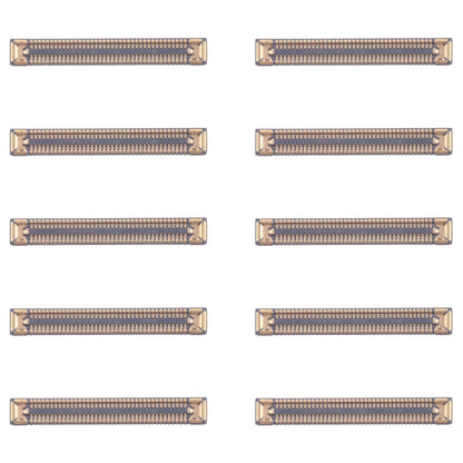 For Samsung Galaxy A24 4G SM-A245F 10pcs Motherboard LCD Display FPC Connector - Galaxy A Series Parts by PMC Jewellery | Online Shopping South Africa | PMC Jewellery | Buy Now Pay Later Mobicred