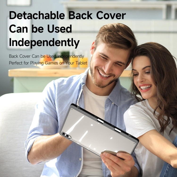 For Samsung Galaxy Tab S10+ DUX DUCIS Magi Series Smart Leather Tablet Case(Grey) - free shipping - PMC Jewellery - Order now!