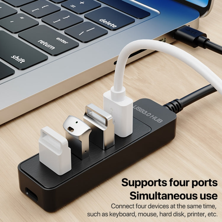 5 in 1 USB Multi-function Docking Station, interface: Type-C - USB HUB by PMC TechLife | Online Shopping South Africa | PMC TechLife | Buy Now Pay Later Mobicred