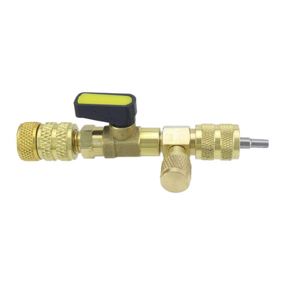 23pcs / Set Air Conditioning Valve Core Remover with Wrench(Gold) - Booster Cable & Clip by PMC Jewellery | Online Shopping South Africa | PMC Jewellery | Buy Now Pay Later Mobicred