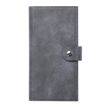 For iPhone 16 Plus ViLi GVS Series MagSafe Magnetic RFID Leather Phone Case(Grey) - iPhone 16 Plus Cases by ViLi | Online Shopping South Africa | PMC Jewellery | Buy Now Pay Later Mobicred