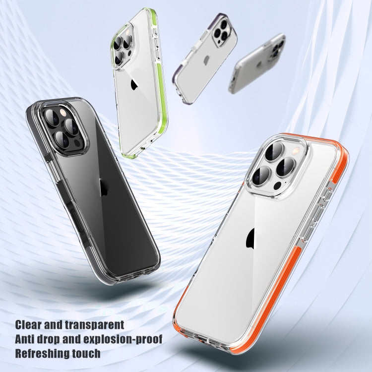 For iPhone 16 Pro TPE Airbag TPU+ PC Full Coverage Phone Case(White) - iPhone 16 Pro Cases by PMC Jewellery | Online Shopping South Africa | PMC Jewellery | Buy Now Pay Later Mobicred