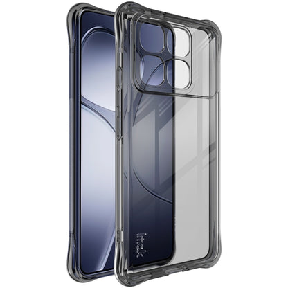 For Redmi K70 Ultra 5G imak Shockproof Airbag TPU Phone Case(Transparent Black) - Xiaomi Cases by imak | Online Shopping South Africa | PMC Jewellery | Buy Now Pay Later Mobicred