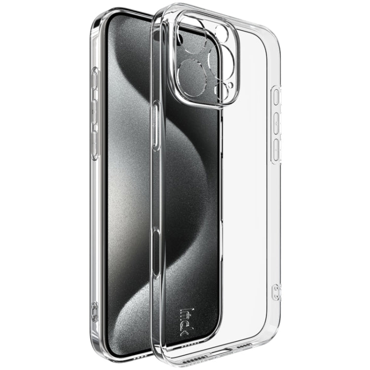 For iPhone 16 Pro Max IMAK UX-5 Series Transparent TPU Phone Case - iPhone 16 Pro Max Cases by imak | Online Shopping South Africa | PMC Jewellery | Buy Now Pay Later Mobicred