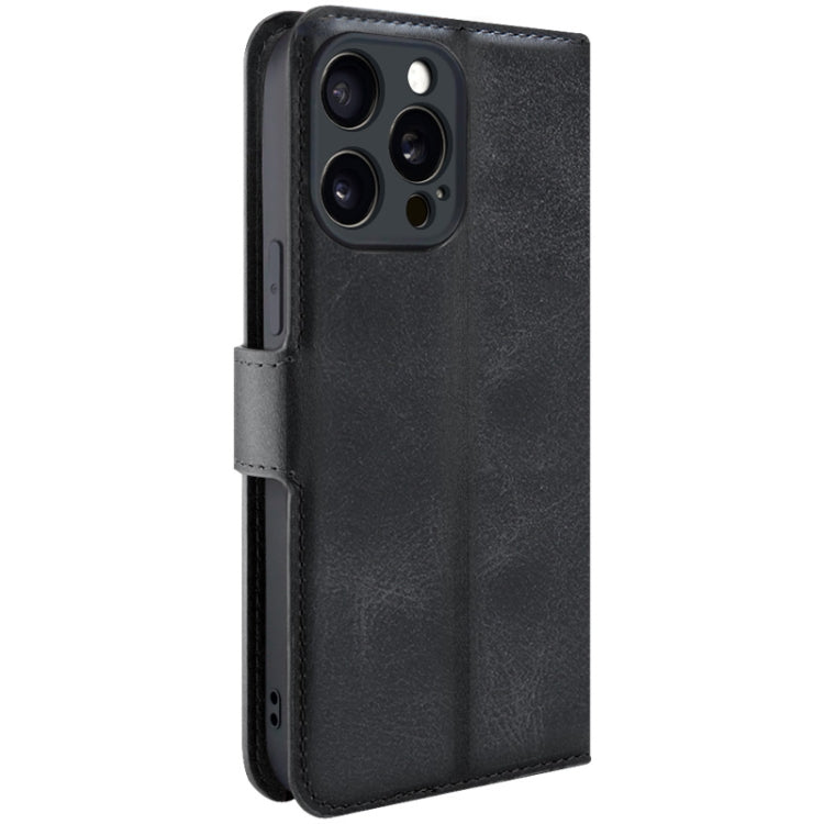 For iPhone 15 Pro Max IMAK Count Series Flip Leather Phone Case(Black) - iPhone 15 Pro Max Cases by imak | Online Shopping South Africa | PMC Jewellery | Buy Now Pay Later Mobicred