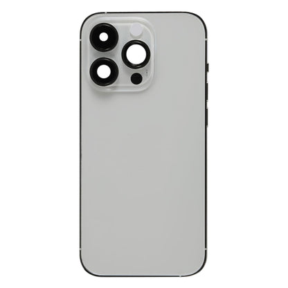 For iPhone 14 Pro Battery Back Cover Assembly, Version:US Version(Silver) - Back Cover by PMC Jewellery | Online Shopping South Africa | PMC Jewellery | Buy Now Pay Later Mobicred