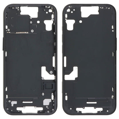 For iPhone 15 Middle Frame Bezel Plate with Side Keys + Card Tray, Version:US Version(Black) - LCD Related Parts by PMC Jewellery | Online Shopping South Africa | PMC Jewellery | Buy Now Pay Later Mobicred