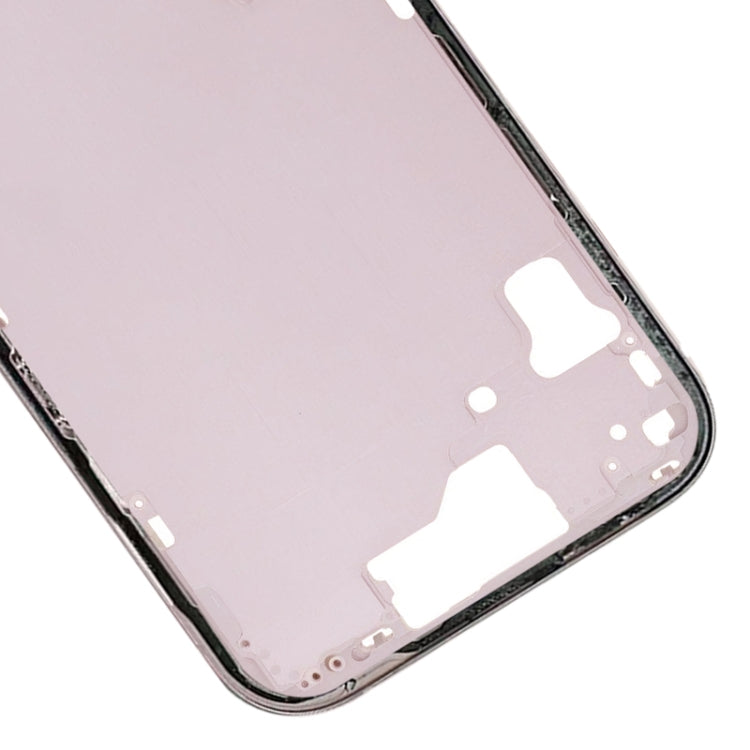 For iPhone 15 Middle Frame Bezel Plate with Side Keys + Card Tray, Version:US Version(Pink) - LCD Related Parts by PMC Jewellery | Online Shopping South Africa | PMC Jewellery | Buy Now Pay Later Mobicred