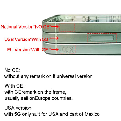 For iPhone 15 Middle Frame Bezel Plate with Side Keys + Card Tray, Version:CE EU Version(Green) - LCD Related Parts by PMC Jewellery | Online Shopping South Africa | PMC Jewellery | Buy Now Pay Later Mobicred