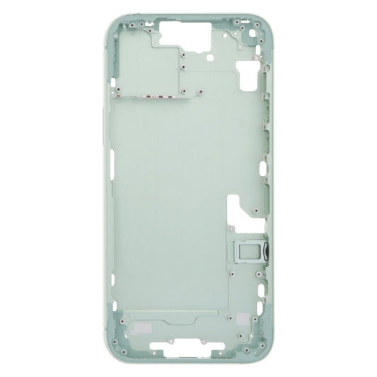 For iPhone 15 Plus Middle Frame Bezel Plate with Side Keys + Card Tray, Version:CE EU Version(Green) - LCD Related Parts by PMC Jewellery | Online Shopping South Africa | PMC Jewellery | Buy Now Pay Later Mobicred