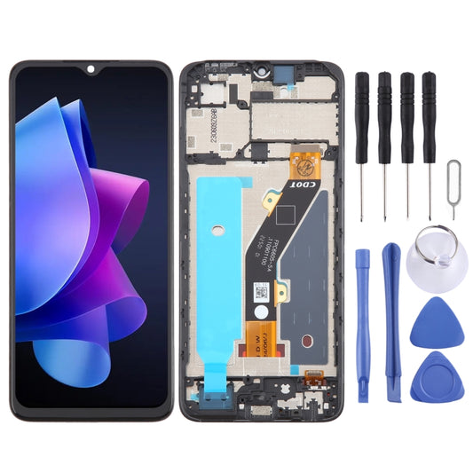 For Tecno Spark Go 2023 BF7n OEM LCD Screen Digitizer Full Assembly With Frame - LCD Screen by PMC Jewellery | Online Shopping South Africa | PMC Jewellery | Buy Now Pay Later Mobicred