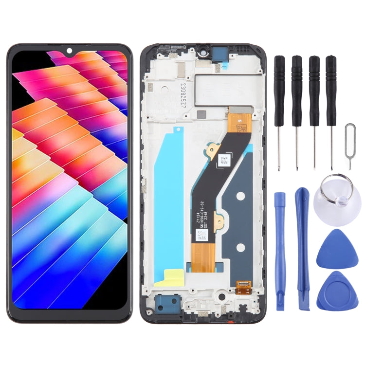 For Infinix Hot 30i X669 OEM LCD Screen Digitizer Full Assembly With Frame - LCD Screen by PMC Jewellery | Online Shopping South Africa | PMC Jewellery | Buy Now Pay Later Mobicred