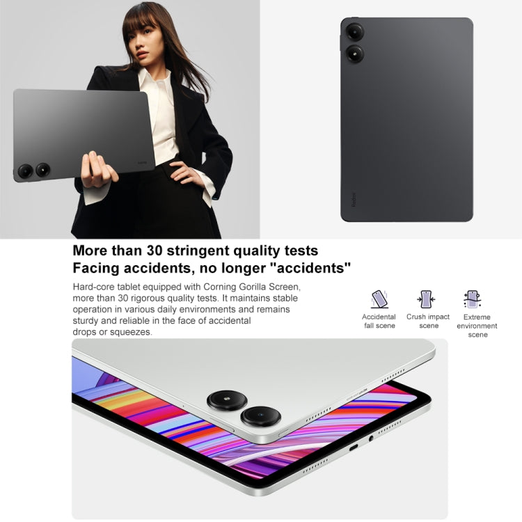 [HK Warehouse] Xiaomi Redmi Pad Pro 12.1 inch Tablet PC Global, 8GB+256GB, HyperOS Qualcomm Snapdragon 7s Gen2 Octa Core, 10000mAh Battery(Black) - Other by Xiaomi | Online Shopping South Africa | PMC Jewellery | Buy Now Pay Later Mobicred