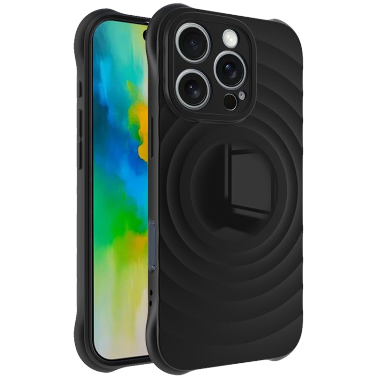 For iPhone 16 Pro IMAK UC-6 Series Manbo Frosting Soft Phone Case(Black) - iPhone 16 Pro Cases by imak | Online Shopping South Africa | PMC Jewellery | Buy Now Pay Later Mobicred