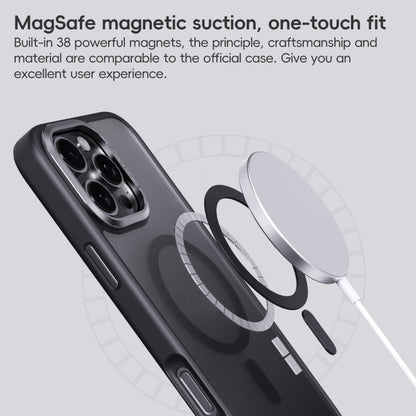 For iPhone 16 Pro Frosted MagSafe Magnetic Phone Case(White) - iPhone 16 Pro Cases by PMC Jewellery | Online Shopping South Africa | PMC Jewellery | Buy Now Pay Later Mobicred