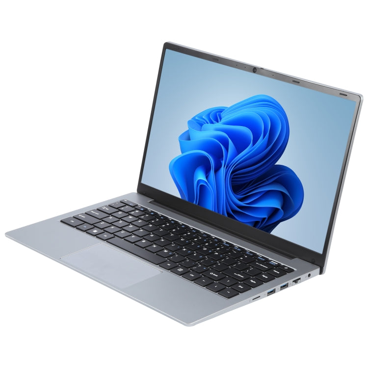 14 inch Windows 11 Laptop, 8GB+128GB, Gen 4th Intel Core i3 CPU, 180 Degree Rotation Axis(Silver) - Others by PMC Jewellery | Online Shopping South Africa | PMC Jewellery | Buy Now Pay Later Mobicred