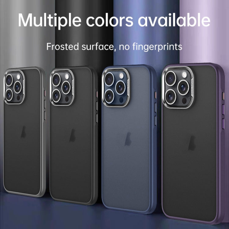 For iPhone 16 Pro SULADA Skin Feel Matte Shockproof Phone Case(Purple) - iPhone 16 Pro Cases by SULADA | Online Shopping South Africa | PMC Jewellery | Buy Now Pay Later Mobicred