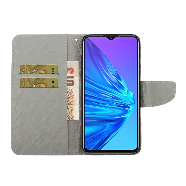 For OPPO Realme 6i Colored Drawing Pattern Horizontal Flip Leather Case with Holder & Card Slots & Wallet(Oil Painting) - Realme Cases by PMC Jewellery | Online Shopping South Africa | PMC Jewellery | Buy Now Pay Later Mobicred