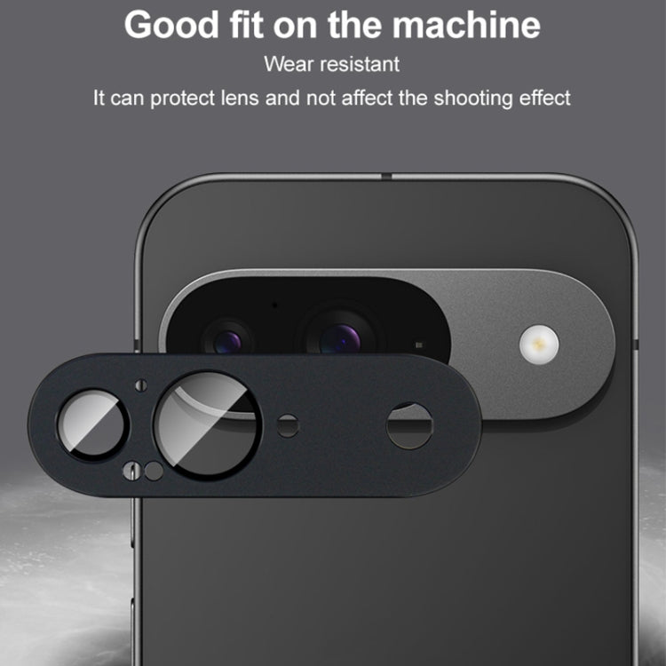 For Google Pixel 9 IMAK Metal Armor Premium Camera Protector Film(Black) - Other by imak | Online Shopping South Africa | PMC Jewellery | Buy Now Pay Later Mobicred