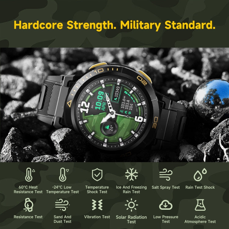 LEMFO Z1 1.43 inch AMOLED Screen Smart Watch, 4G Network Android 8.1, 4GB+64GB, Eurasian Version(Black) - free shipping - PMC TechLife - Order now!