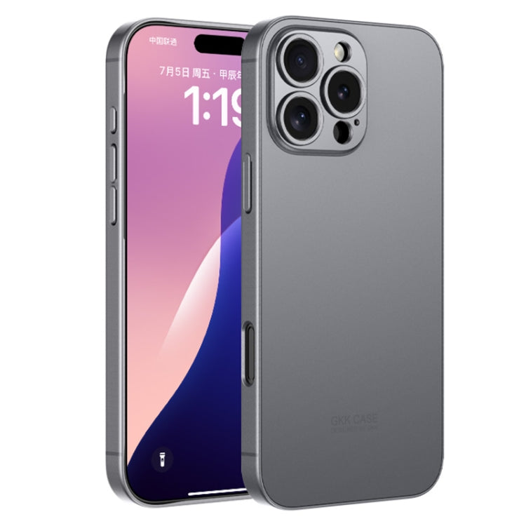 For iPhone 16 Pro Max GKK AG Craft Skin Feel Full Coverage Phone Case(Mountain Gray) - iPhone 16 Pro Max Cases by GKK | Online Shopping South Africa | PMC Jewellery | Buy Now Pay Later Mobicred