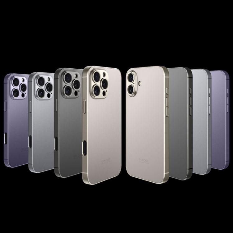 For iPhone 16 Pro Max GKK AG Craft Skin Feel Full Coverage Phone Case(Mountain Gray) - iPhone 16 Pro Max Cases by GKK | Online Shopping South Africa | PMC Jewellery | Buy Now Pay Later Mobicred