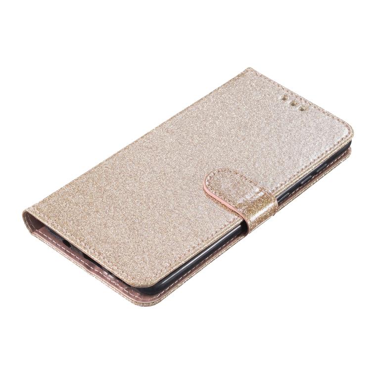 For Honor X6c 4G Glitter Powder Flip Leather Phone Case(Gold) - free shipping - PMC TechLife - Order now!