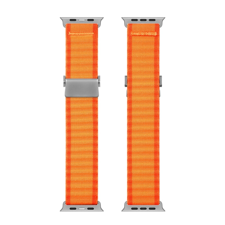 For Apple Watch SE 2023 40mm DUX DUCIS YC Series Ocean Nylon Watch Band(Orange) - Watch Bands by DUX DUCIS | Online Shopping South Africa | PMC Jewellery | Buy Now Pay Later Mobicred