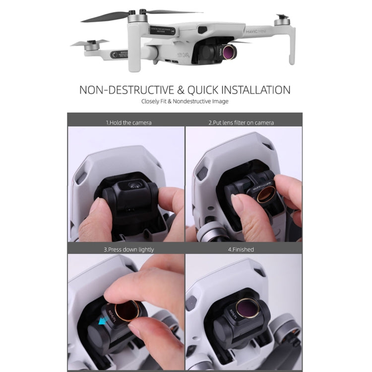 Sunnylife MM-FI9251 For DJI Mavic Mini / Mini 2 Drone ND8 Lens Filter - Lens Filter by Sunnylife | Online Shopping South Africa | PMC TechLife | Buy Now Pay Later Mobicred