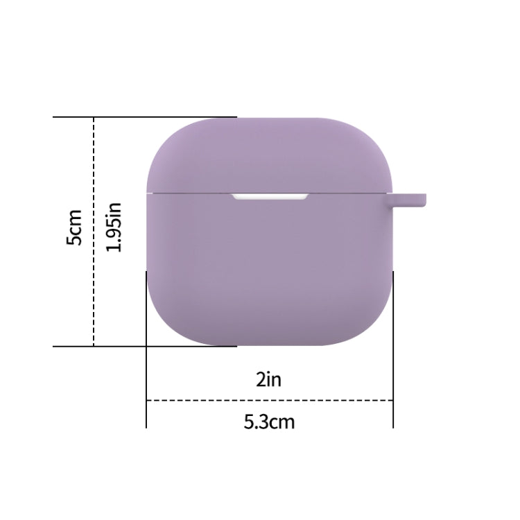 For AirPods 4 Silicone Earphone Protective Case with Hook(White) - For AirPods 4 by PMC Jewellery | Online Shopping South Africa | PMC Jewellery | Buy Now Pay Later Mobicred