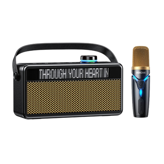 WEKOME Beluga 17 Lyrixing Lyrics Display Wireless Bluetooth Speaker(Black) - Desktop Speaker by WK | Online Shopping South Africa | PMC Jewellery | Buy Now Pay Later Mobicred