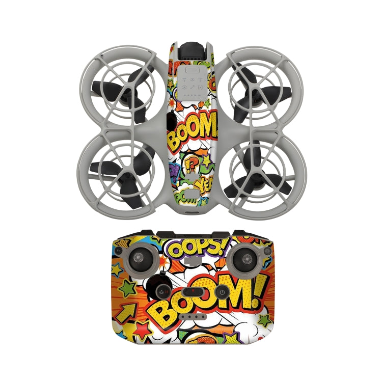 For DJI Neo Drone Body Remote Control Protective Sticker(Graffiti Boom) - free shipping - PMC TechLife - Order now!