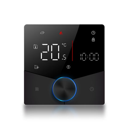 BHT-009GBLW-MT Electric Heating WiFi Smart Home LED Thermostat with Matter(Black) - Thermostat & Thermometer by PMC Jewellery | Online Shopping South Africa | PMC Jewellery | Buy Now Pay Later Mobicred