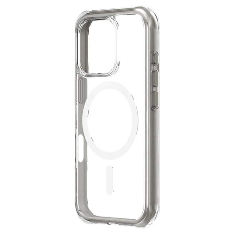 For iPhone 16 Pro Max ZGA Colorful Airbag Magsafe PC Hybrid TPU Phone Case(Grey) - iPhone 16 Pro Max Cases by ZGA | Online Shopping South Africa | PMC Jewellery | Buy Now Pay Later Mobicred